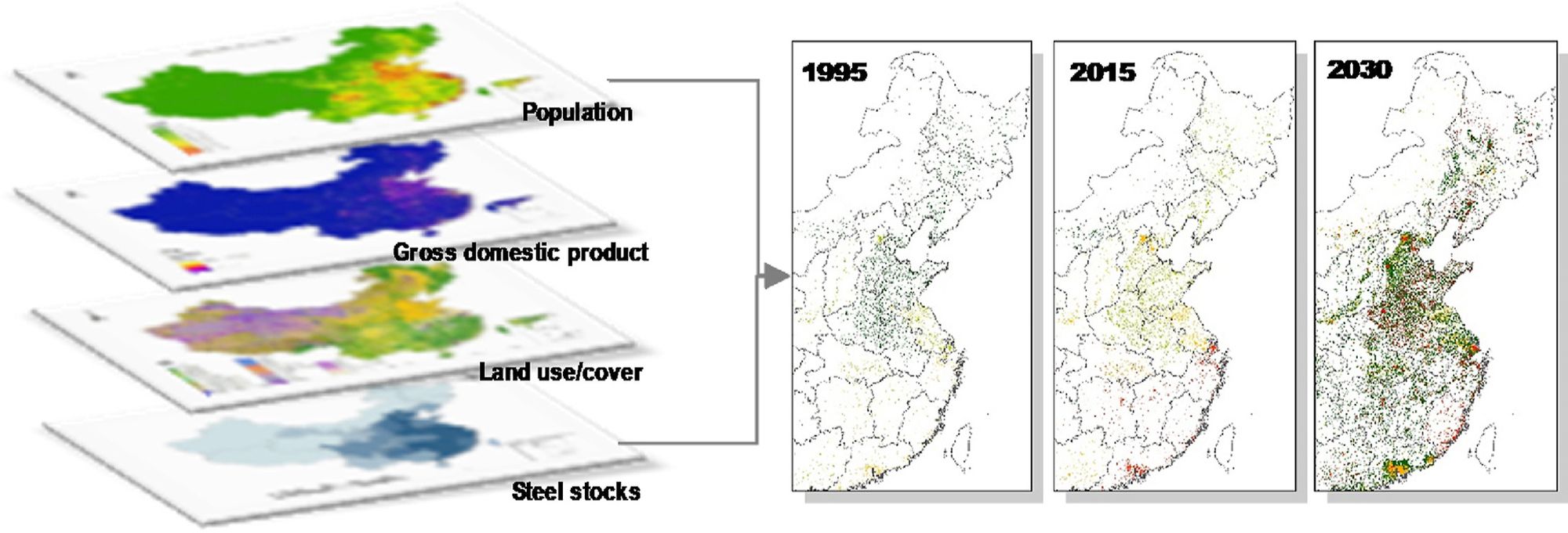 High spatial resolution mapping of steel resources accumulated above ground in mainland China: Past trends and future prospects